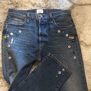 AO.LA jeans floral print